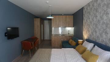 Фото номера Номер-студио с кроватью размера &quot;king-size&quot; Отель New Gudauri Residences and Spa г. Гудаури 12