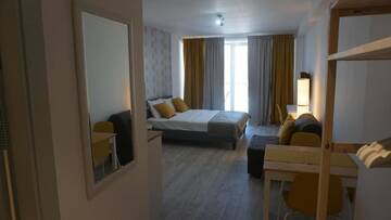 Фото номера Номер-студио с кроватью размера &quot;king-size&quot; Отель New Gudauri Residences and Spa г. Гудаури 19