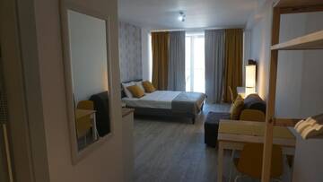 Фото номера Номер-студио с кроватью размера &quot;king-size&quot; Отель New Gudauri Residences and Spa г. Гудаури 3
