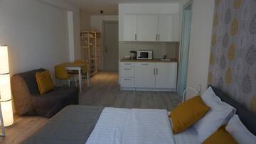 Фото номера Номер-студио с кроватью размера &quot;king-size&quot; Отель New Gudauri Residences and Spa г. Гудаури 4