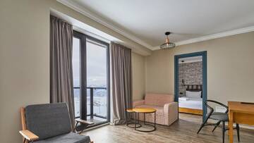 Фото номера Двухместный номер с 1 кроватью Отель Gudauri Hotel Loft г. Гудаури 4