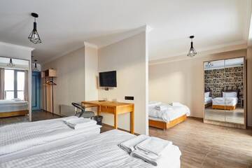 Фото номера Четырехместный номер «Премиум» Отель Gudauri Hotel Loft г. Гудаури 6