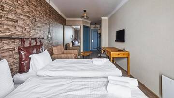 Фото номера Двухместный номер с 2 отдельными кроватями Отель Gudauri Hotel Loft г. Гудаури 3