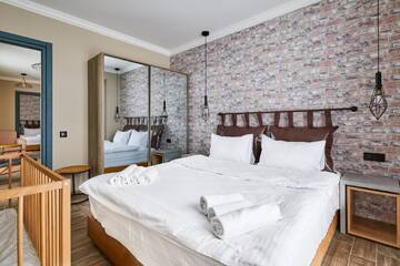 Фото номера Люкс с 2 спальнями Отель Gudauri Hotel Loft г. Гудаури 2