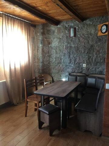Фото номера Шале с двумя спальнями Шале Cottage Gudauri г. Гудаури 20