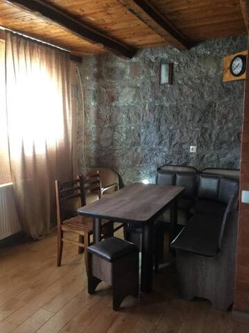 Фото номера Шале с двумя спальнями Шале Cottage Gudauri г. Гудаури 25