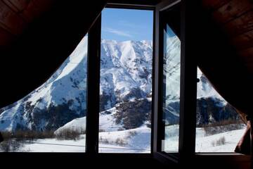Фото номера Шале с двумя спальнями Шале Cottage Gudauri г. Гудаури 23