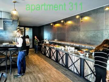 Фото номера Апартаменты с балконом Апарт-отели Gudauri Loft Apartment 311 г. Гудаури 79