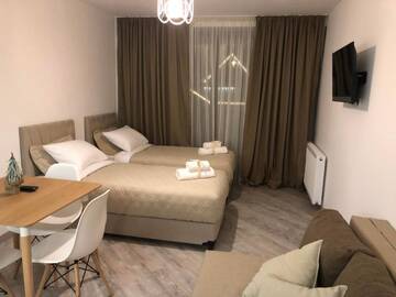 Фото номера Апартаменты с видом на горы Апарт-отели New Gudauri Redco Apartment г. Гудаури 71