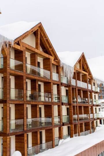 Фото номера Номер-студио с видом на горы Апарт-отели Gudauri New Loft 1 TOPHIT г. Гудаури 60