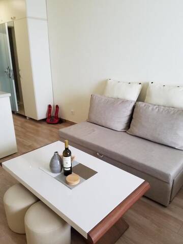 Фото номера Номер-студио с балконом Апарт-отели Smart Apartment Powered By Amazon’s Alexa г. Гудаури 5