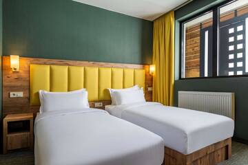 Фото номера Стандартный двухместный номер с 2 отдельными кроватями Отель Best Western Gudauri г. Гудаури 3