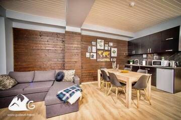 Фото номера Апартаменты с видом на горы Апарт-отели Gudauri Travel Apartments in Suites (New Gudauri) г. Гудаури 6