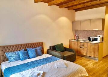 Фото номера Апартаменты с видом на горы Апарт-отели Gudauri Travel Apartments in Suites (New Gudauri) г. Гудаури 6
