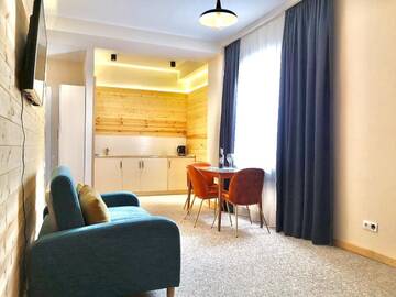 Фото номера Апартаменты с видом на горы Апарт-отели Gudauri Travel Apartments in Suites (New Gudauri) г. Гудаури 2