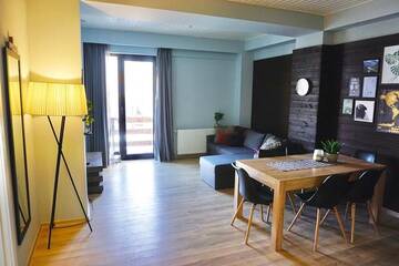 Фото номера Апартаменты с видом на горы Апарт-отели Gudauri Travel Apartments in Suites (New Gudauri) г. Гудаури 10