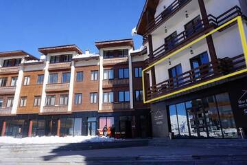 Фото номера Апартаменты с видом на горы Апарт-отели Gudauri Travel Apartments in Suites (New Gudauri) г. Гудаури 15