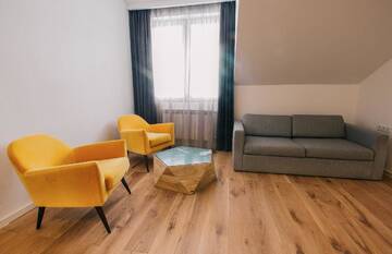 Фото номера Апартаменты с 3 спальнями Апарт-отели Gudauri Travel Apartments in Suites (New Gudauri) г. Гудаури 5