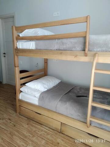 Фото номера Семейный номер с видом на горы Отель New Gudauri loft г. Гудаури 4
