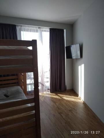 Фото номера Семейный номер с видом на горы Отель New Gudauri loft г. Гудаури 24